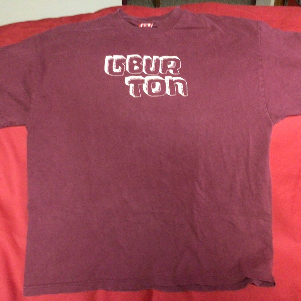 Vintage BURTON snowboard tshirt
